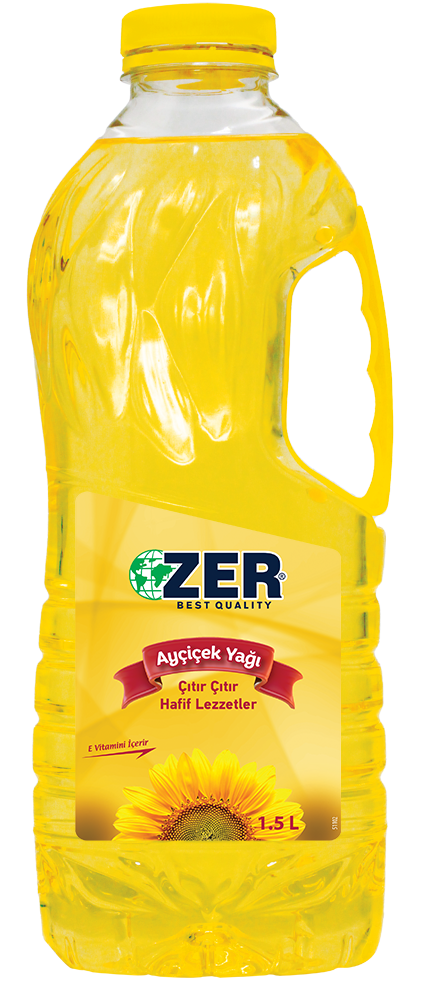 ZER KULPLU PET AYÇİÇEK YAĞI 1.5 LT