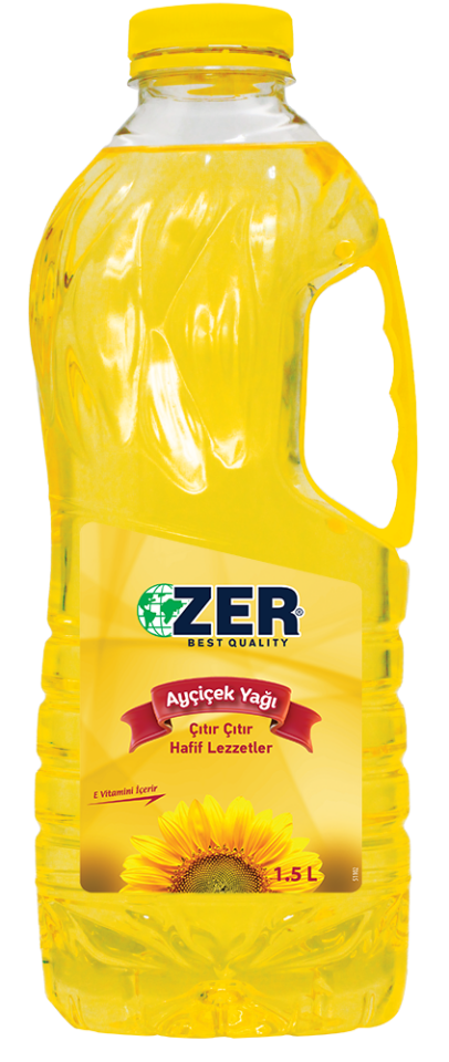 ZER KULPLU PET AYÇİÇEK YAĞI 1.5 LT
