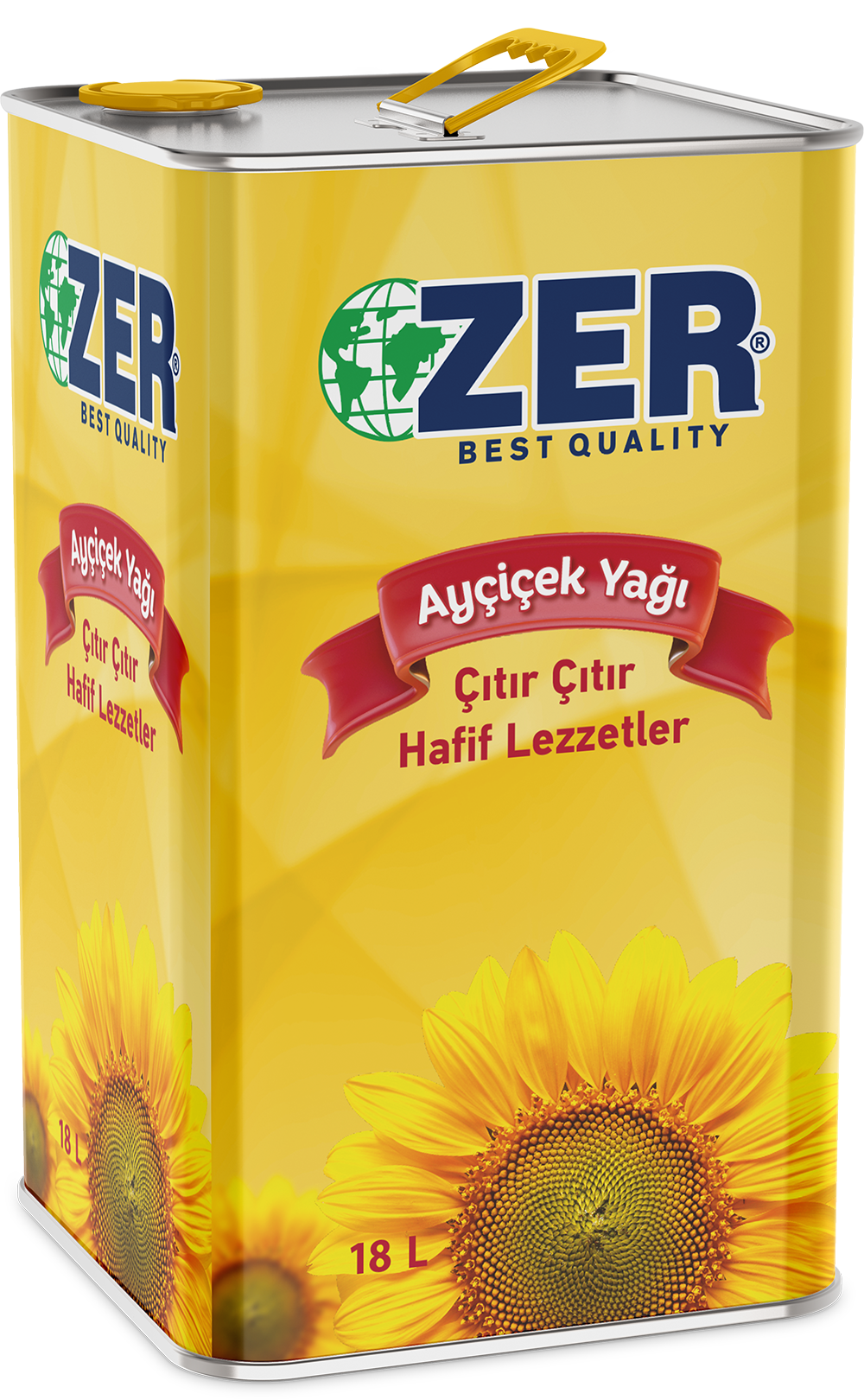 ZER TENEKE AYÇİÇEK YAĞI 18 LT