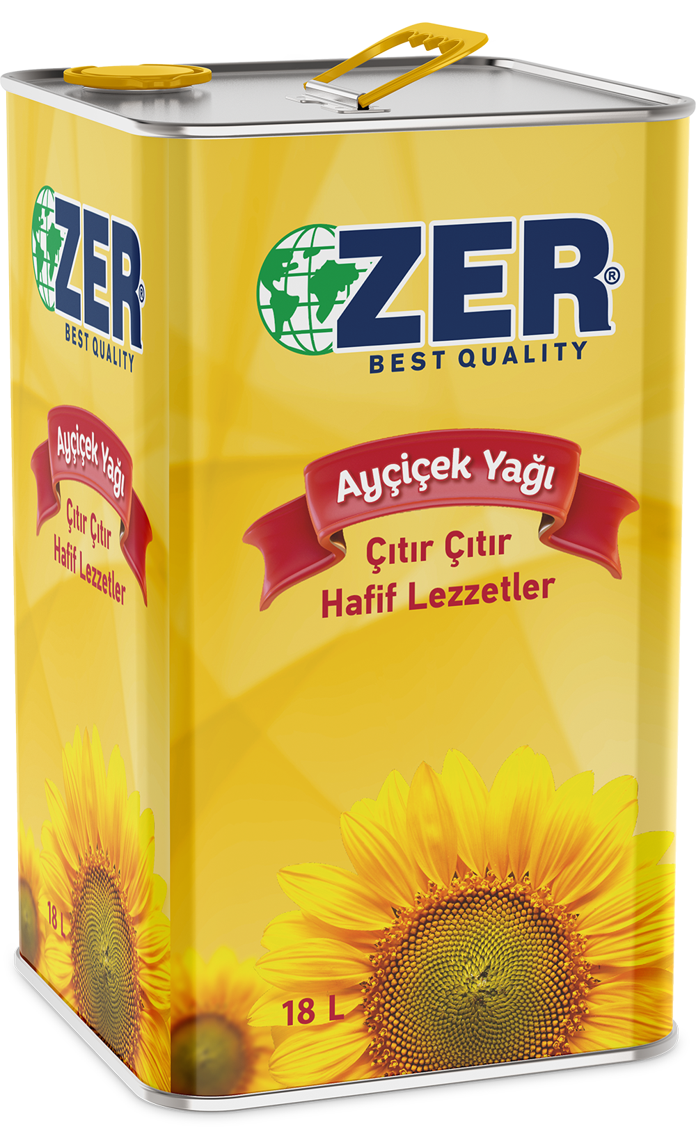 ZER TENEKE AYÇİÇEK YAĞI 18 LT