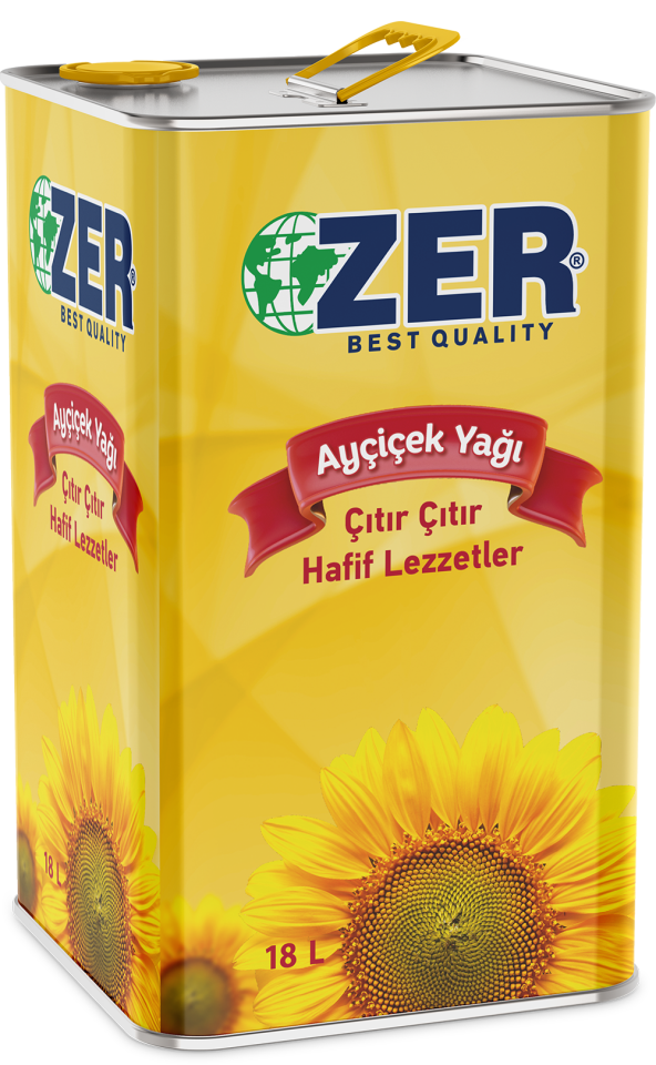 ZER TENEKE AYÇİÇEK YAĞI 18 LT