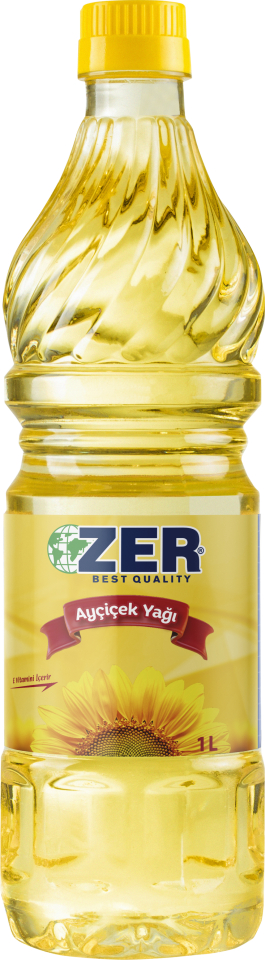 ZER PET ŞİŞE AYÇİÇEK YAĞİ 1 LT